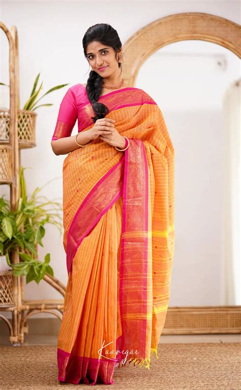 KAMAKSHI - Kanchi Cotton Sarees – Ivalinmabia
