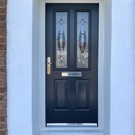 6 Panel Security Front Door | Latham's Steel Doors