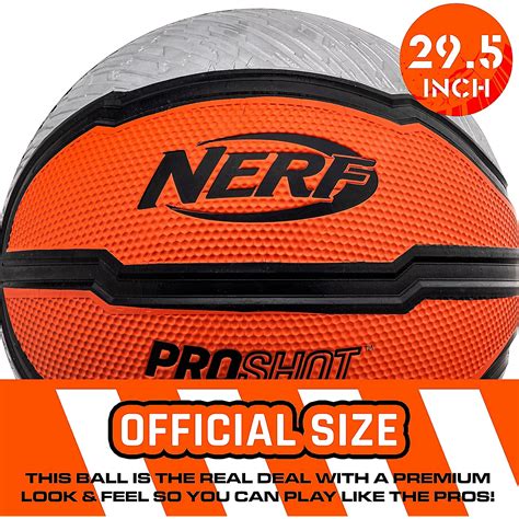 NERF Proshot Official Size B7 Basketball | Academy