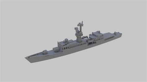 Post WW2 United States Navy Knox class frigate — Thousand Worlds