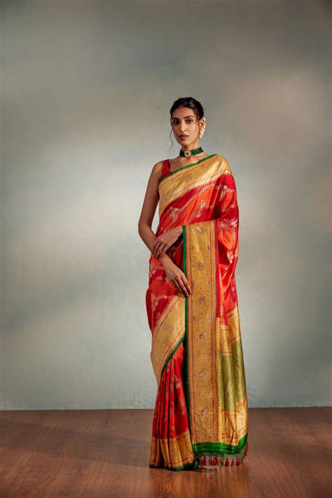 Shop the best of handwoven Benarasi sarees and dupattas – Roliana