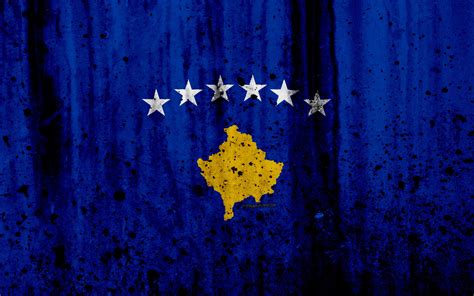 Kosovo Flag Wallpapers - Wallpaper Cave - flag of kosovo
