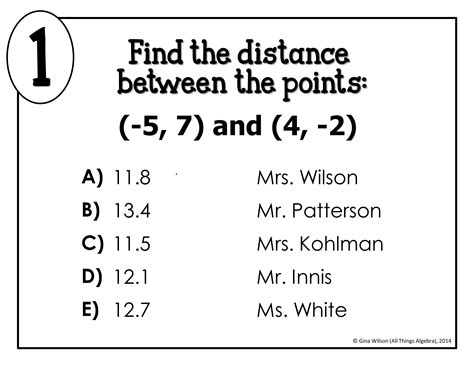 Image result for Distance Formula Explained Math Man McGreal