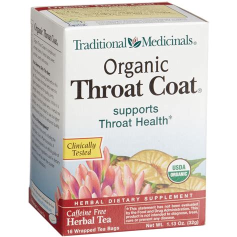 Traditional Medicinals Throat Coat | Tea Lady