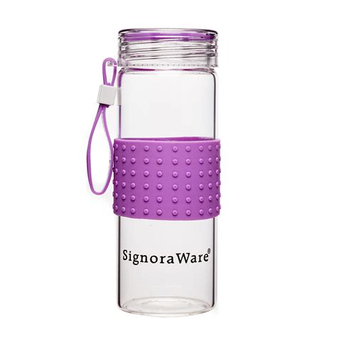 Aqua Mist 420 ml Borosilicate Glass Bottle – Signoraware