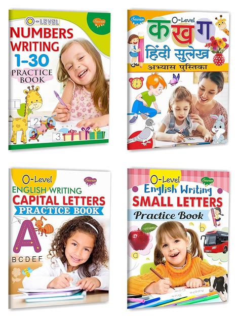 Buy 0 Level Writing Practice Books- Numbers writting 1 to 30, Hindi ...