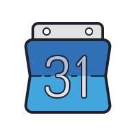 Google calendar Icons – Download for Free in PNG and SVG