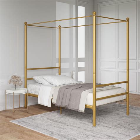 gold canopy bed - Home Inspiration & Interior Design Ideas Amara