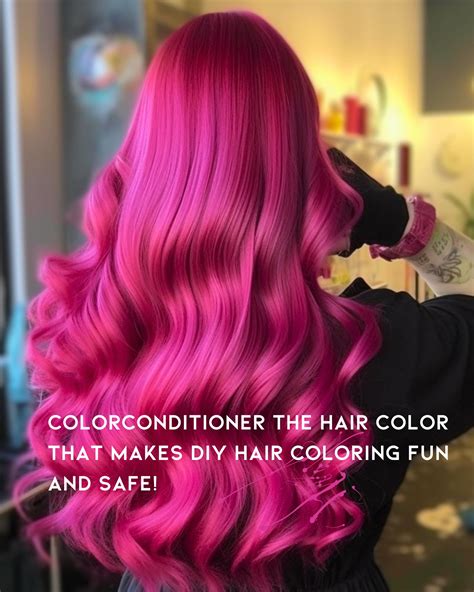 Neon Pink Hair Dye Colors