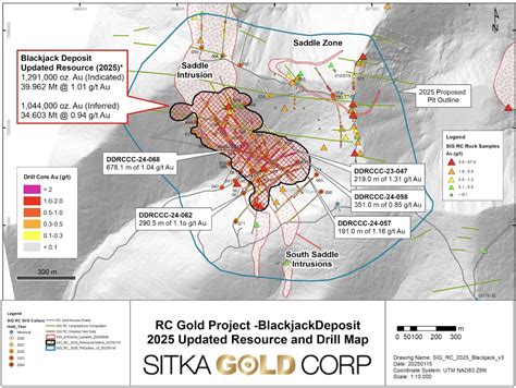 Sitka Increases Gold Mineral Resource Estimate to 1.3 Million Ounces ...