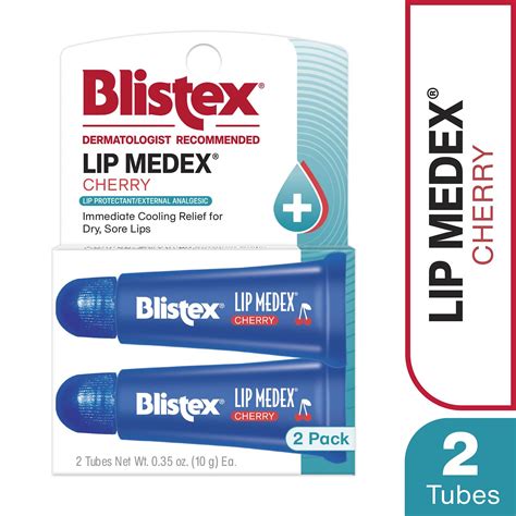 UPC 041388012681 - Blistex Medex Lip Tube Serum - Cherry - 2pk ...