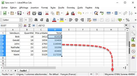 Calcul LibreOffice 的图像结果