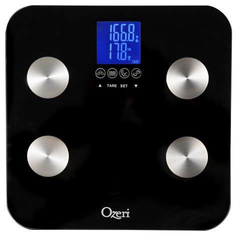 Ozeri Touch 440 Lbs Total Body Weight Scale Body Fat | Desertcart INDIA