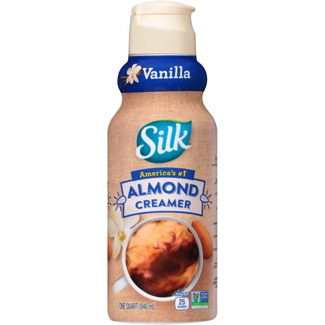 Silk Vanilla Almond Creamer, 1 Quart - Walmart.com