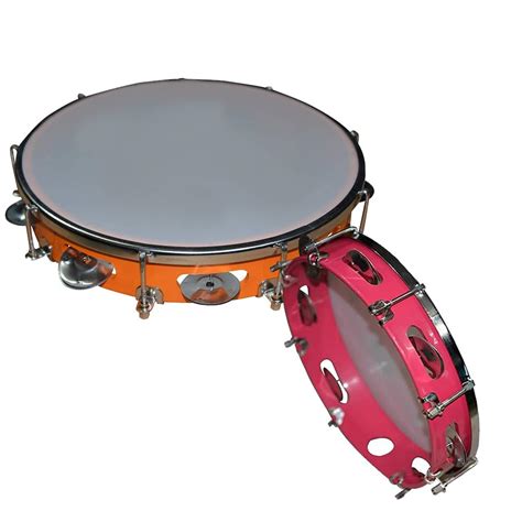 IMAGINEA Pack of 2 | 8 Inch and 10 Inch Dafli Drum | Traditional ...