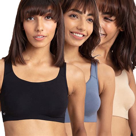 PO3 Easy-peasy slip-on bra with Full coverage-NYB113-China blue, Beige ...