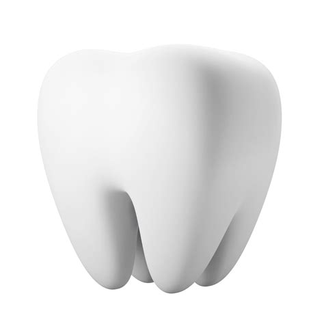 white and clean dental molar tooth 3d icon illustration 11098070 PNG