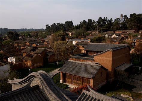 昆明呈贡文庙，距今有600多年的历史，清华大学曾在此设研究所_建筑