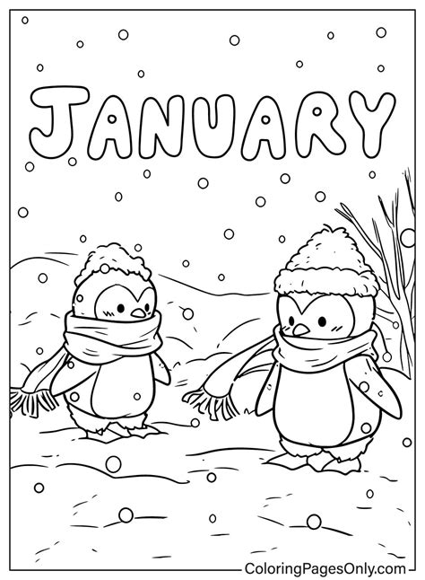 Coloring Pages January 2025 [2025]