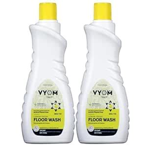 Vyom India Floor Cleaning Liquid - 500ml pack of 2 | Safe for Infants ...