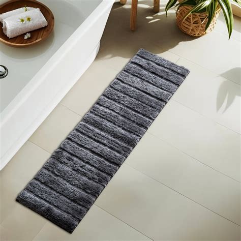 Buy Colour Refresh Essence Plush Anti-Slip Bath Runner - 130x45cm from ...