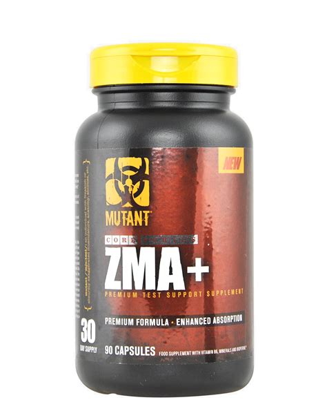 MET-Rx ZMA Dietary Supplement, ZMA Supplement Capsules, 90 Count ...