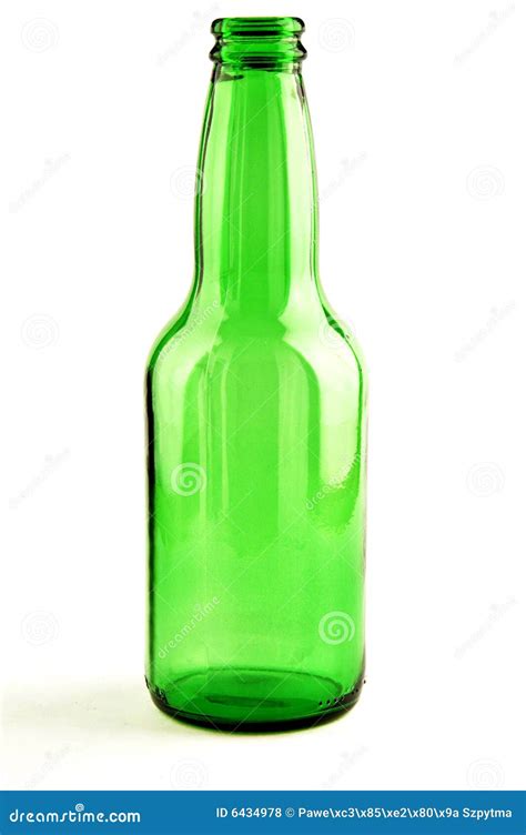 Green beer bottle stock photo. Image of full, glass, copy - 6434978
