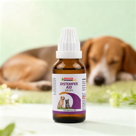 Distemper Aid Drops For Dogs – Distemper Recovery, Fever, Loss Of Appe ...