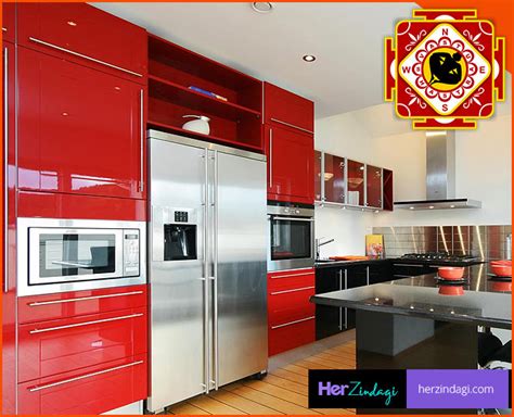 Vastu Tips Red Colour In Kitchen Will Bring Prosperity Happiness And ...