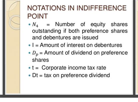 How to find the indifference point.please explain