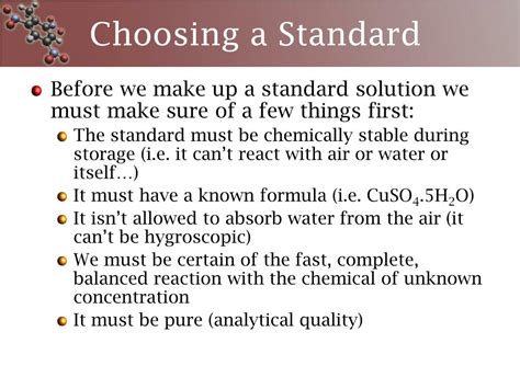 Image result for Standard Solution Examples