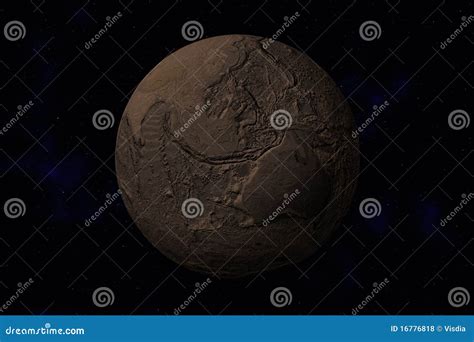 Planet Earth Without Water