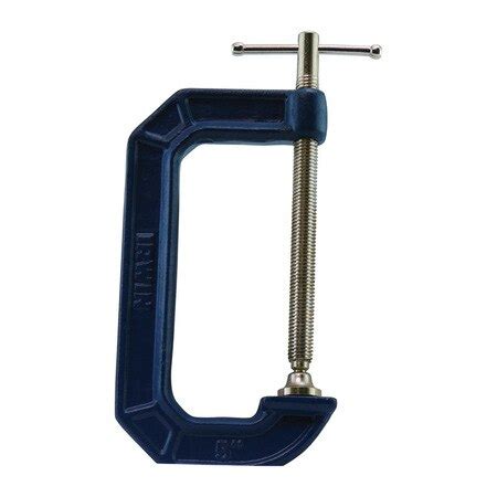 Irwin Irwin Quick-Grip 5 in. X 3-1/4 in. D Adjustable C-Clamp 900 lb 1 ...