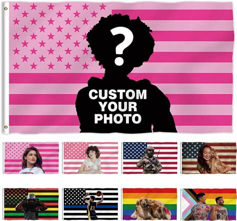 Amazon.com : KafePross Custom Pink America Flag 3x5 Ft Outdoor ...