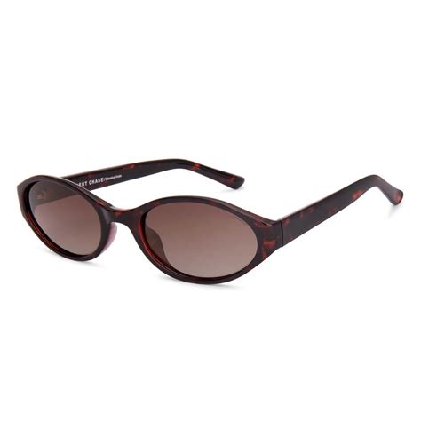 Brown Demi Full Rim Oval Vincent Chase Polarized Non-metal VC S18750 ...