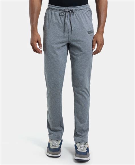 Buy Super Combed Cotton Rich Slim Fit Trackpant with Side and Back ...