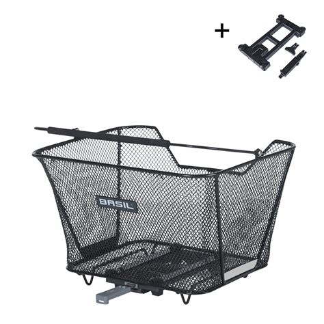Basil Lesto MIK 2.0 rear basket black | buy online