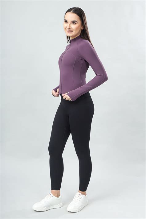 SculptLine Jacket - Plum Dusk