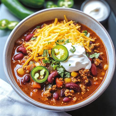 Healthy Turkey Chili