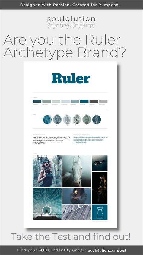 RULER Archetype Brand - What is my SOUL Brand Identity? | Brand ...
