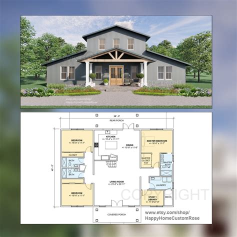 Perfect Pole Barn House Floor Plans For Every Space