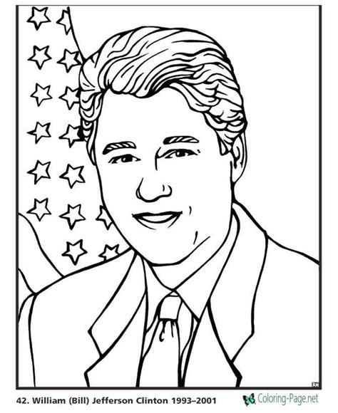 President Coloring Pages 的图像结果