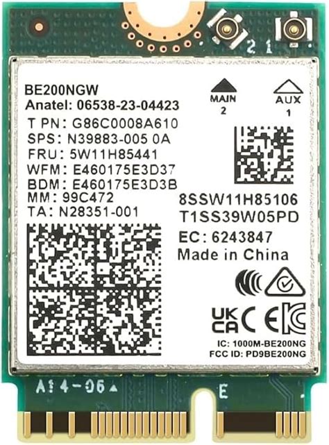 Wifi 7 Adapter For Intel Be200 M 2 Pcie Format | Desertcart INDIA