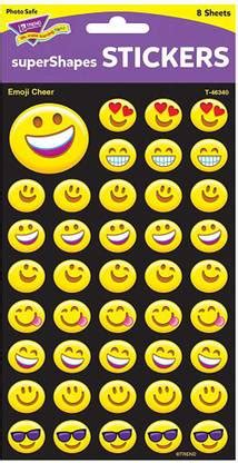 Trend Enterprises 2.54 cm Emoji Cheer Self Adhesive Sticker Price in ...