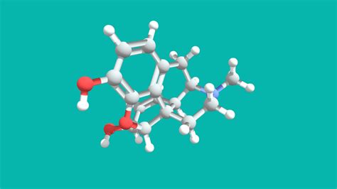 Morphine Opioid Molecule - Download Free 3D model by S.Duce (@sduce) [ba26469] - Sketchfab