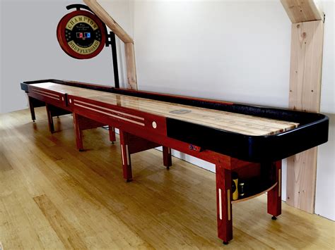 18 Foot Grand Champion Shuffleboard Table | Champion Shuffleboard