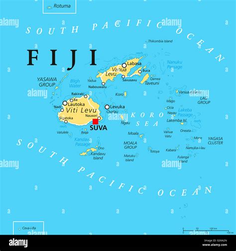 Where Is Fiji On World Map: Îles Fidji Carte Du Monde – OHYDHC