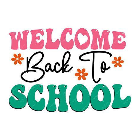 Premium Vector | A welcome back to school sign that says welcome back ...