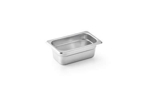 Stainless Steel Steam Table Pans 1/9 Gn Pan with Anti-Jam 65mm Deep ...