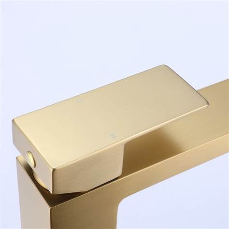 BWE Brushed Gold Vessel 1-Handle Bathroom Sink Faucet in the Bathroom ...